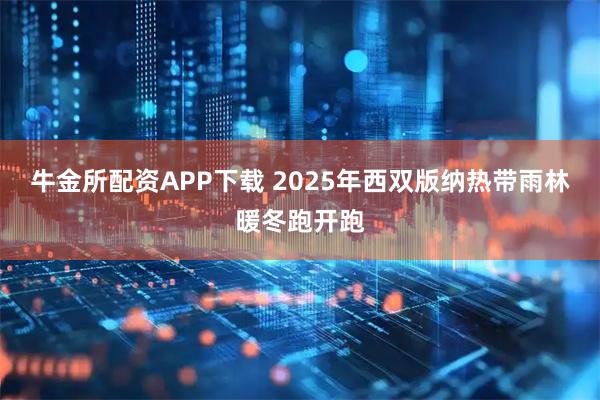 牛金所配资APP下载 2025年西双版纳热带雨林暖冬跑开跑