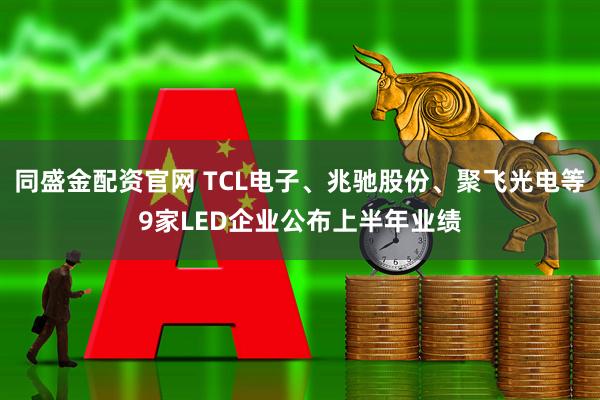 同盛金配资官网 TCL电子、兆驰股份、聚飞光电等9家LED企业公布上半年业绩